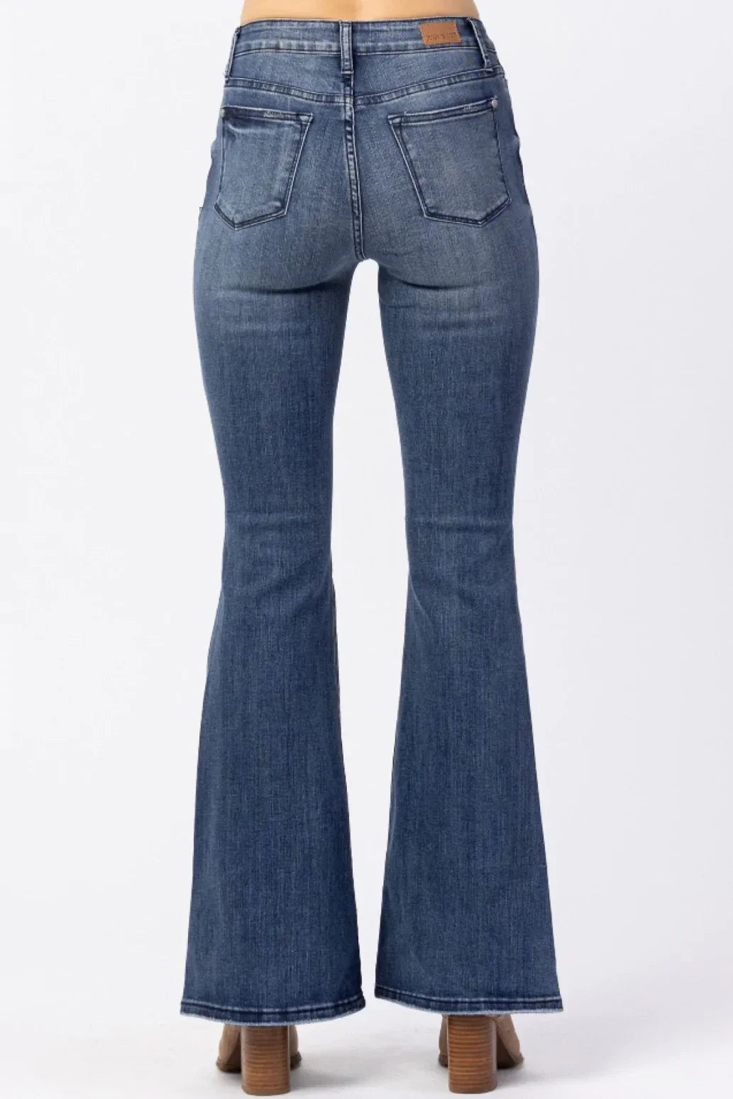 Judy Blue Contrast Trouser Flare - FB8253