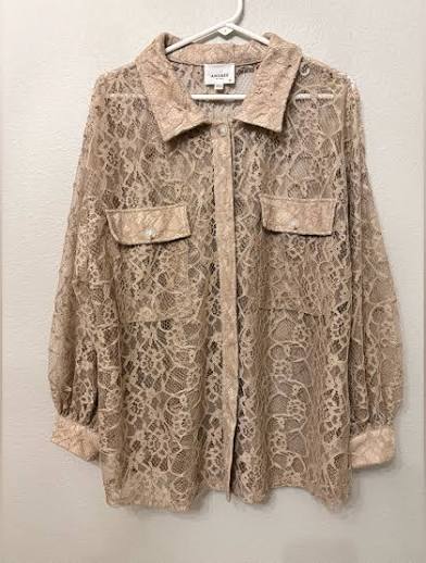 Andre Full Sleeve Lace Kimono Top