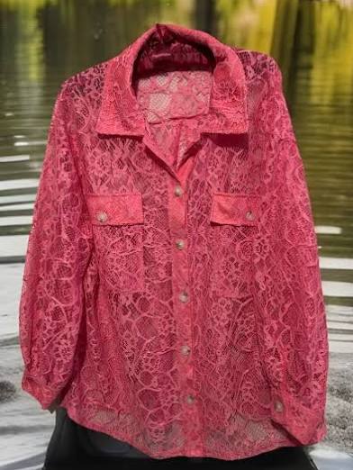 Andre Full Sleeve Lace Kimono Top