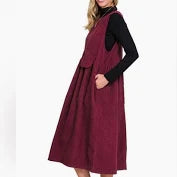 Zenana Corduroy Dress