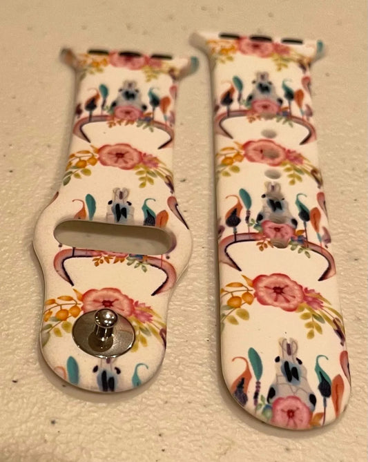Bird Print Watchband 38-40mm